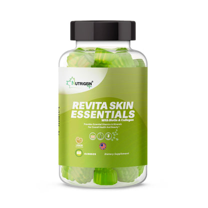 REVITA SKIN ESSENTIALS 60 Lemon Flavored Gummies